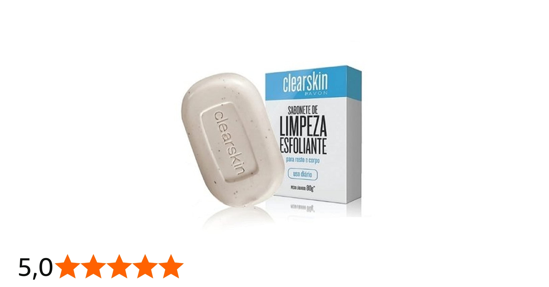 Sabonete em Barra Clearskin para Limpeza Rosto e Corpo 80g
