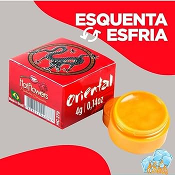 Pomada Oriental Chinesa Esquenta Esfria Retarda HotFlowers