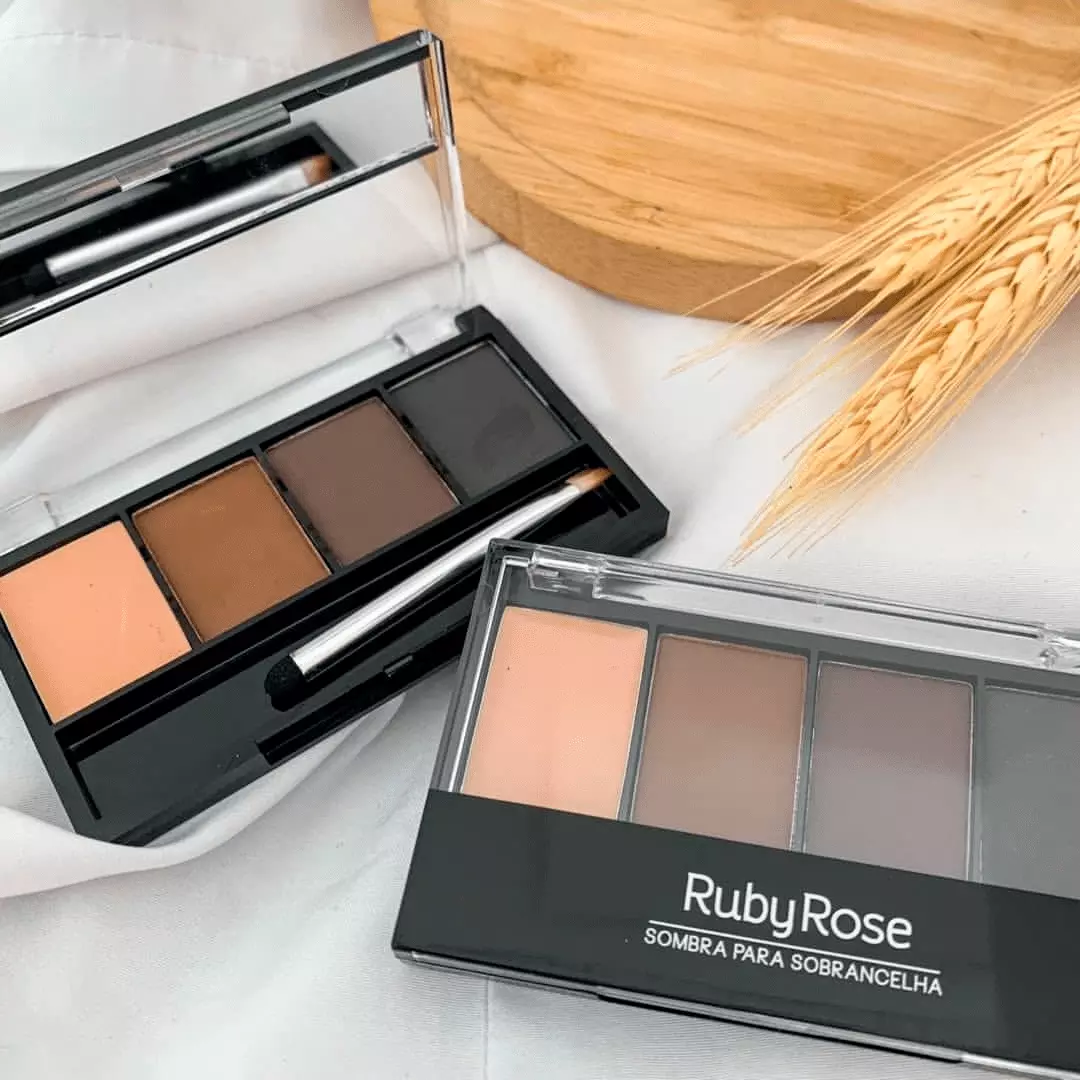 PALETA DE SOMBRAS PARA SOBRANCELHA RUBY ROSE