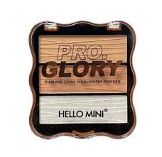 Pó compacto, Contorno E Iluminador Pro Glory Hello Mini
