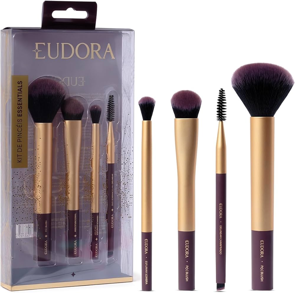  Kit de Pincéis Essentials | Eudora