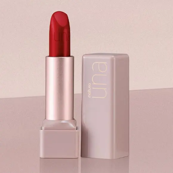 Batom Extremo Conforto FPS 25 Una - Vermelho - Natura - Batom .