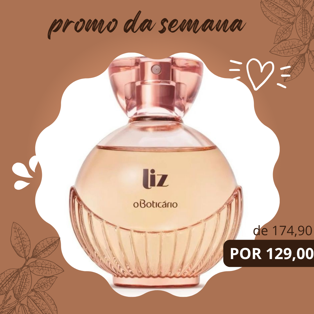 Liz Tradicional Colônia 100ml O Boticário - Perfume Feminino 